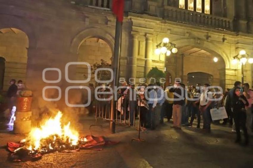 SINDICATO DEL AYUNTAMIENTO . MANIFESTACIÓN