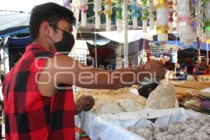 TEHUACÁN . VENTAS DÍA DE MUERTOS