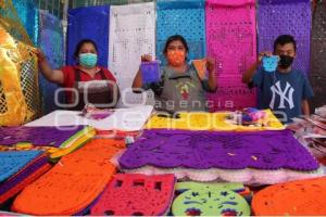 TEHUACÁN . VENTAS DÍA DE MUERTOS