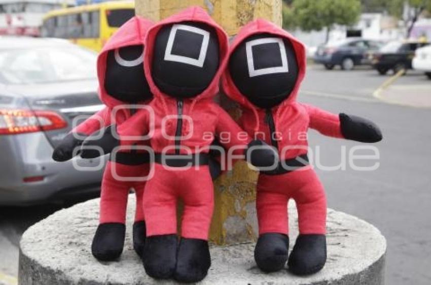 MUÑECOS JUEGO DEL CALAMAR