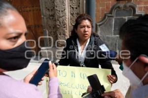 TLAXCALA . ACTIVISTA ENCADENADA