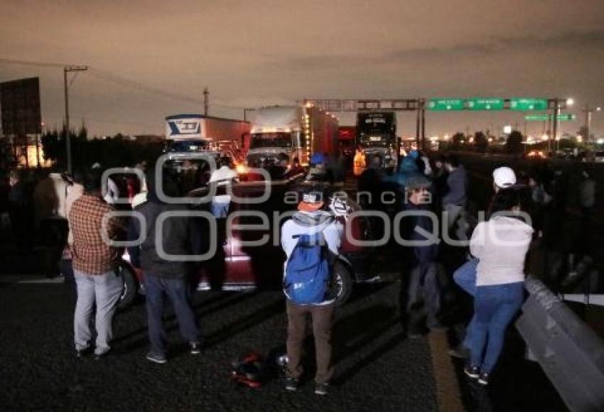 CIERRE AUTOPISTA PUEBLA - ORIZABA