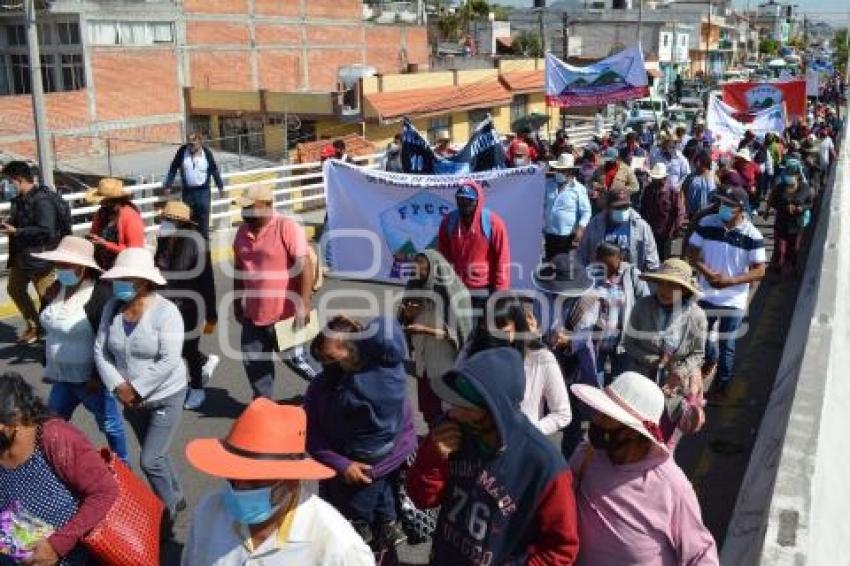 ATLIXCO . MARCHA PRODUCTORES