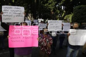 SINDICATO DEL AYUNTAMIENTO . MANIFESTACIÓN