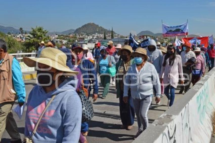 ATLIXCO . MARCHA PRODUCTORES