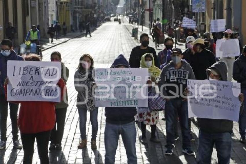 SINDICATO DEL AYUNTAMIENTO . MANIFESTACIÓN