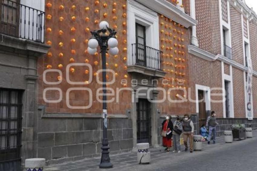 PALACIO DE JUSTICIA . ADORNOS