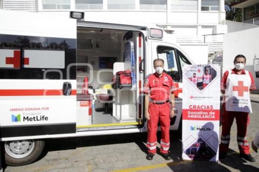 DONACIÓN DE AMBULANCIA