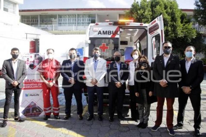 DONACIÓN DE AMBULANCIA