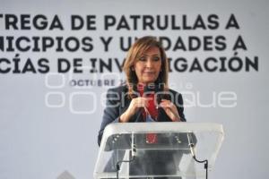 TLAXCALA . ENTREGA DE PATRULLAS