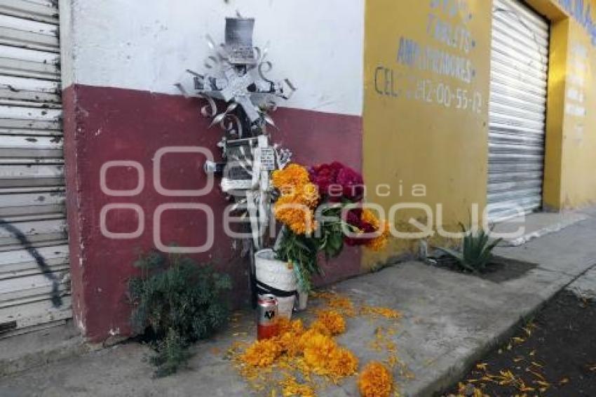 DÍA DE MUERTOS . ACCIDENTADOS