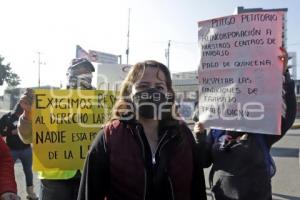 SINDICALIZADOS CUAUTLANCINGO . MANIFESTACIÓN