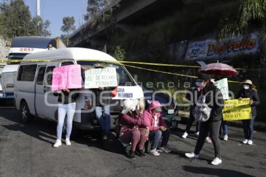 SINDICALIZADOS CUAUTLANCINGO . MANIFESTACIÓN