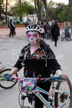 TLAXCALA . RODADA CICLISTA