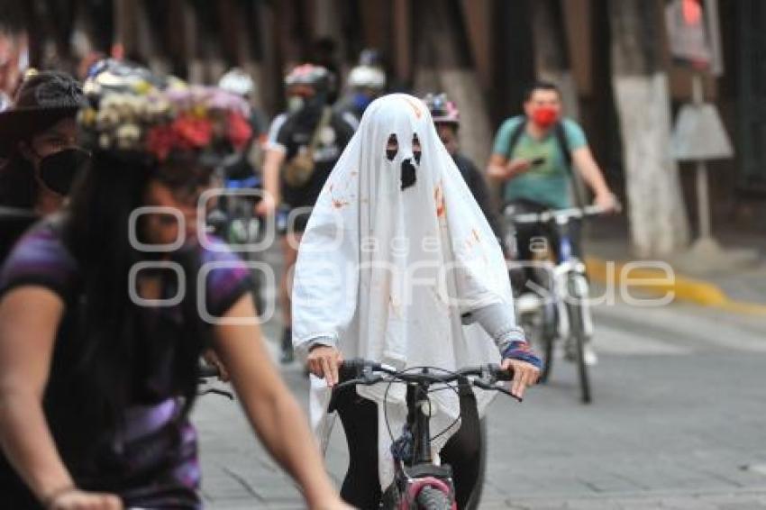 TLAXCALA . RODADA CICLISTA