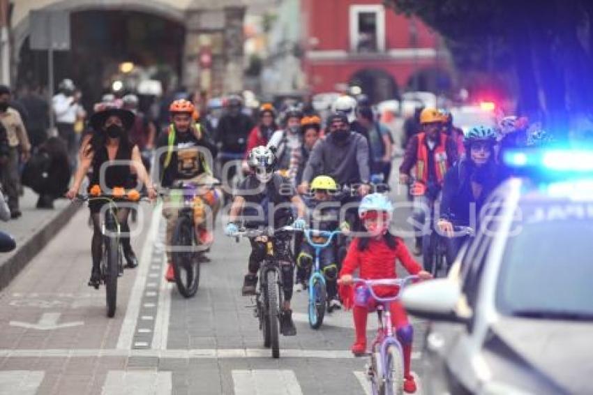 TLAXCALA . RODADA CICLISTA