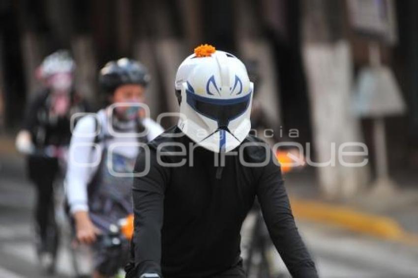 TLAXCALA . RODADA CICLISTA