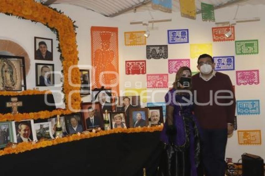 CHOLULA . OFRENDA VÍCTIMAS DE COVID-19