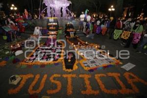 FEMINICIDIOS . OFRENDA