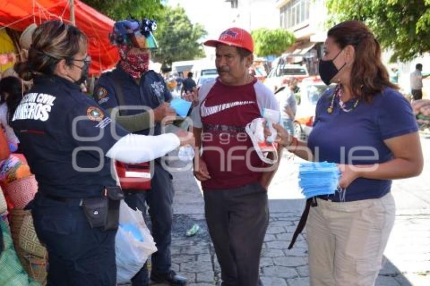 TEHUACÁN . OPERATIVO ANTICOVID-19