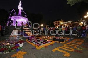 FEMINICIDIOS . OFRENDA