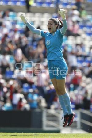 FÚTBOL FEMENIL . CLUB PUEBLA VS GUADALAJARA