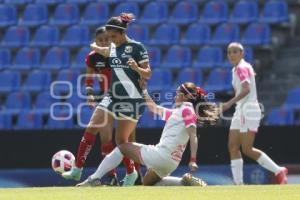 FÚTBOL FEMENIL . CLUB PUEBLA VS GUADALAJARA