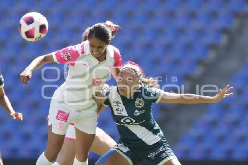 FÚTBOL FEMENIL . CLUB PUEBLA VS GUADALAJARA