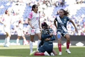 FÚTBOL FEMENIL . CLUB PUEBLA VS GUADALAJARA