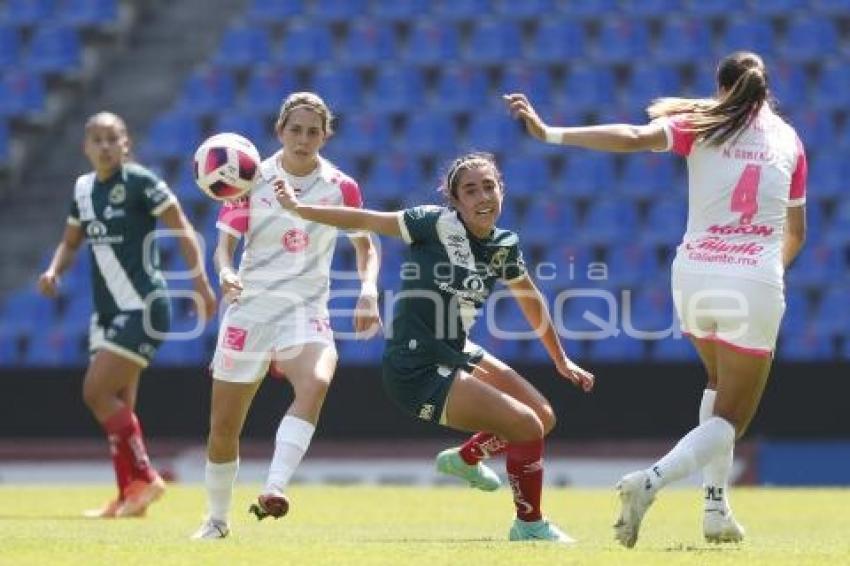 FÚTBOL FEMENIL . CLUB PUEBLA VS GUADALAJARA