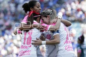 FÚTBOL FEMENIL . CLUB PUEBLA VS GUADALAJARA