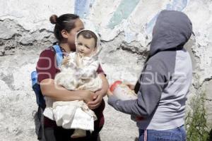 SAN PABLO XOCHIMEHUACÁN . TOMA CLANDESTINA