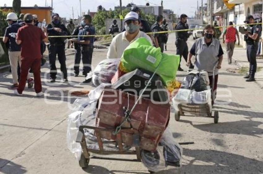 SAN PABLO XOCHIMEHUACÁN . TOMA CLANDESTINA