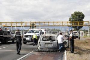 INCENDIO AUTOMÓVIL