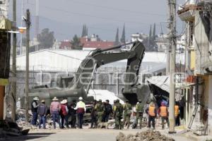 SAN PABLO XOCHIMEHUACÁN . DEMOLICIÓN