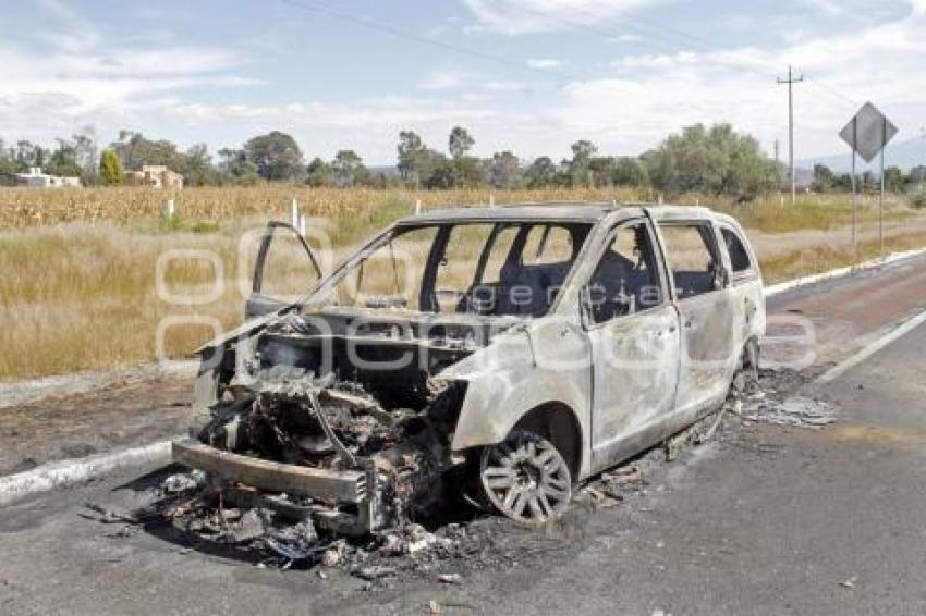 INCENDIO AUTOMÓVIL