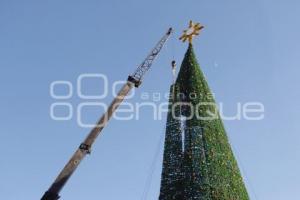 BUAP . ÁRBOL NAVIDEÑO