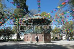 TLAXCALA . PLAZA DE LA CONSTITUCIÓN