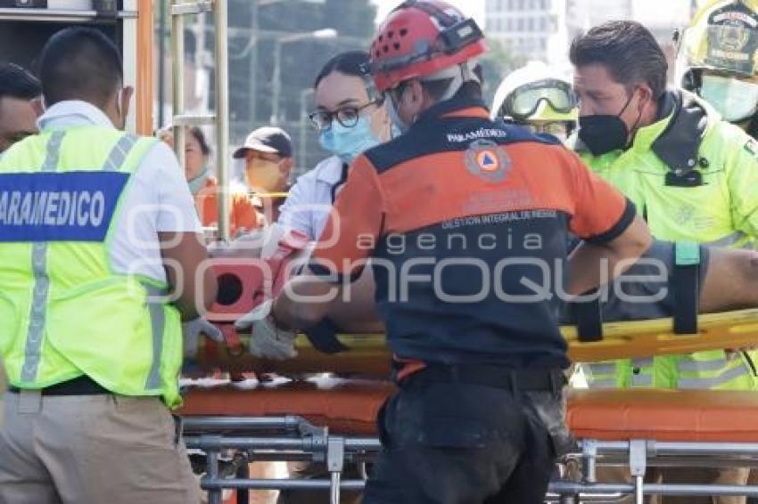 MOTOCICLISTA ATROPELLADO