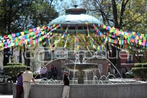 TLAXCALA . PLAZA DE LA CONSTITUCIÓN