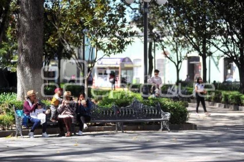 TLAXCALA . PLAZA DE LA CONSTITUCIÓN