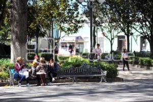 TLAXCALA . PLAZA DE LA CONSTITUCIÓN