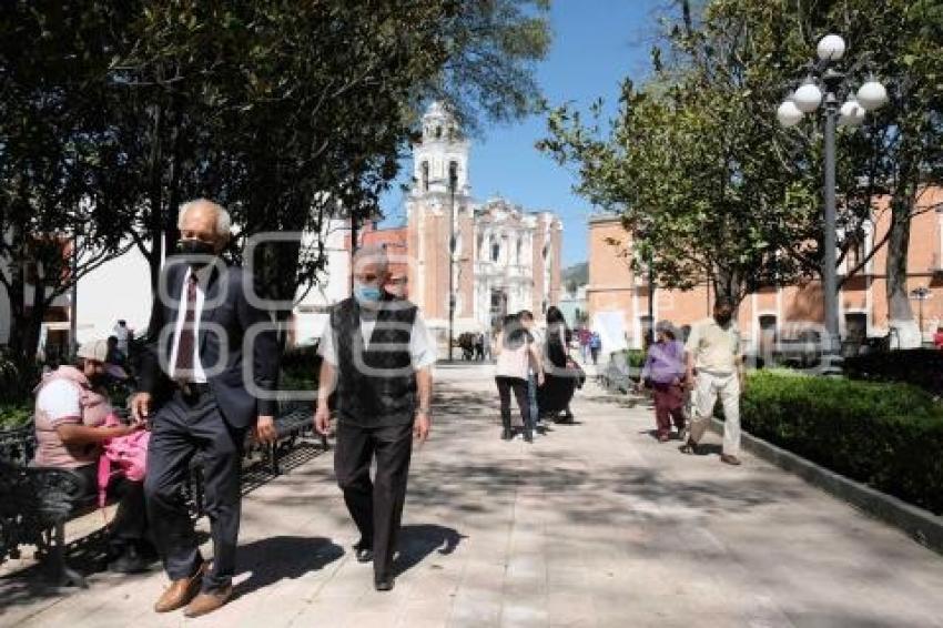 TLAXCALA . PLAZA DE LA CONSTITUCIÓN