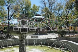 TLAXCALA . PLAZA DE LA CONSTITUCIÓN