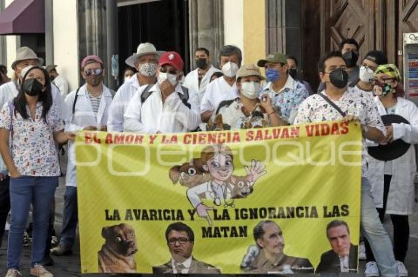 MANIFESTACIÓN MÉDICOS VETERINARIOS