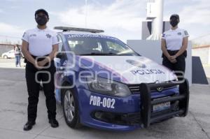 SAN ANDRÉS CHOLULA . POLICÍA ROSA