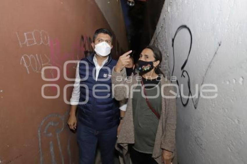 EDUARDO RIVERA . CAMINATA POR LA SEGURIDAD