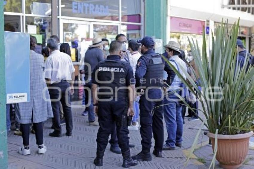 CLAUSURA LOCALES PLAZA SAN PEDRO