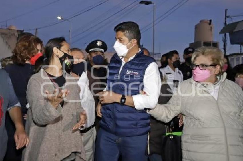 EDUARDO RIVERA . CAMINATA POR LA SEGURIDAD