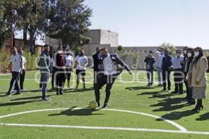 SAN ANDRÉS CHOLULA . CANCHAS DEPORTIVAS